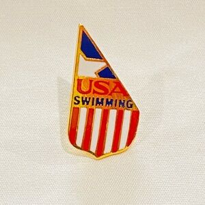 Vintage USA Swimming Team Olympic Pin